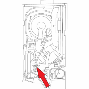 7683969 - BAXI - 800 Range - 830 Combi - Diverter Valve Assembly